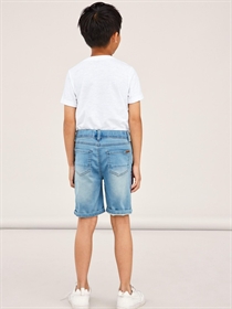 NAME IT Denim Jogger Shorts Ryan Light Blue